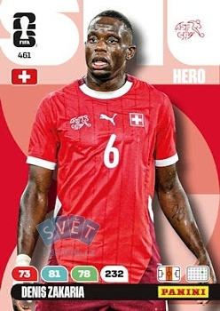 Denis Zakaria Switzerland Panini FIFA World Cup 2026 Adrenalyn XL #461